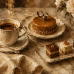 Petit Fours Coffee & Dessert Wall Art Canvas Print