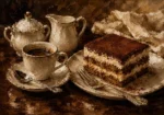 Tiramisu Coffee & Dessert Wall Art Canvas Print