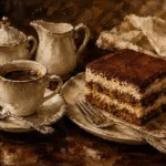 Tiramisu Coffee & Dessert Wall Art Canvas Print