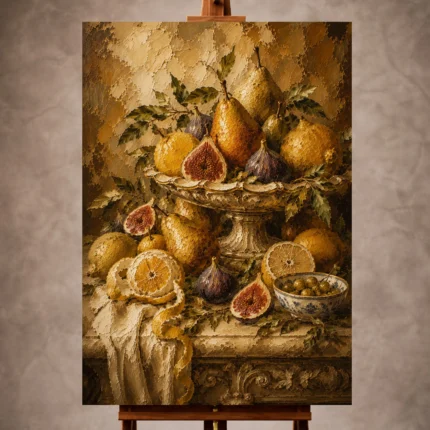 Fruit Still Life Wall Art wall art print for elegant interiors