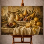 Fruit Still Life Wall Art wall art print for elegant interiors