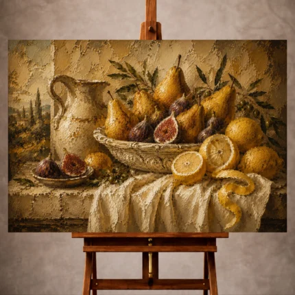 Fruit Still Life Wall Art wall art print for elegant interiors