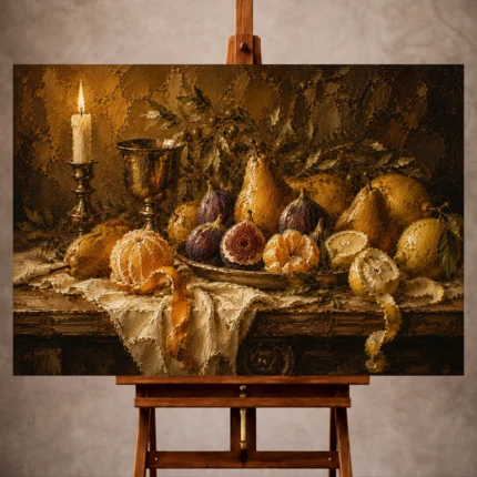 Fruit Still Life Wall Art wall art print for elegant interiors