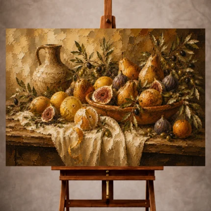 Fruit Still Life Wall Art wall art print for elegant interiors