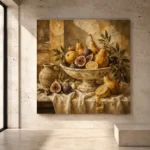 Fruit Still Life Wall Art wall art print for elegant interiors