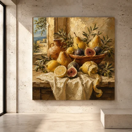 Fruit Still Life Wall Art wall art print for elegant interiors