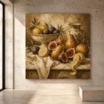 Fruit Still Life Wall Art wall art print for elegant interiors