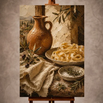 Italian Dining Wall Art wall art print for elegant interiors