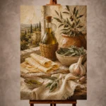 Italian Dining Wall Art wall art print for elegant interiors