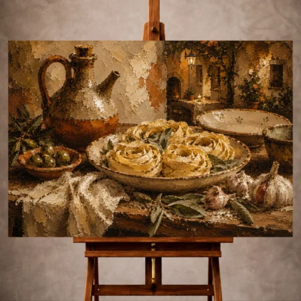 Italian Dining Wall Art wall art print for elegant interiors