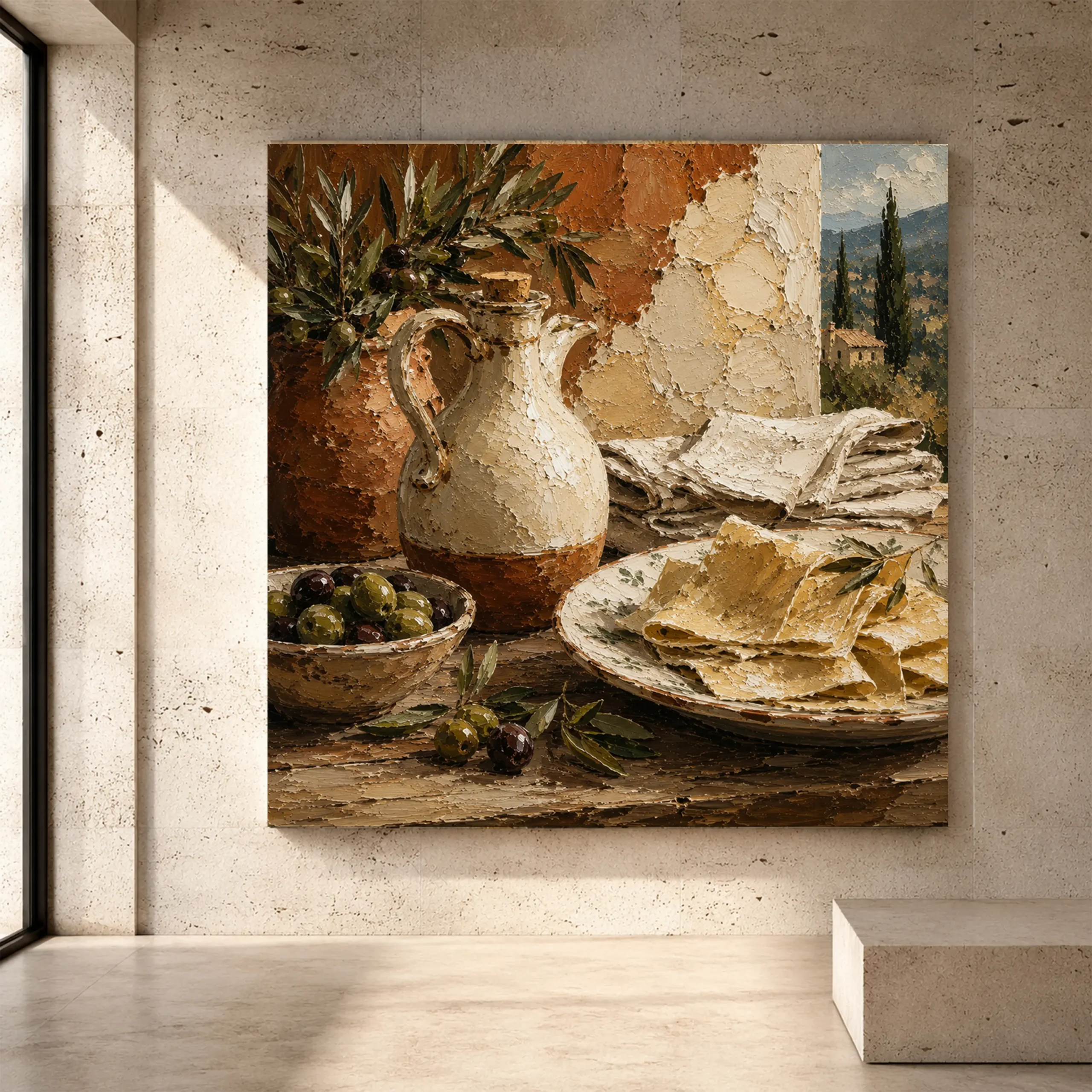 Premium Wall Art Kare Html Edition – DINNGRM063 Image 1 Italian Dining Wall Art wall art print for elegant interiors