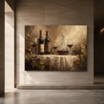 Wine Tasting Still Life Wine Wall Art Canvas Print - Image 6