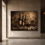 Wine Cellar Still Life Wine Wall Art Canvas Print - Image 6