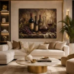 Wine Cellar Still Life Wine Wall Art Canvas Print - Image 10