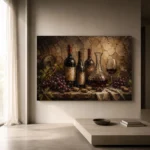 Wine Cellar Still Life Wine Wall Art Canvas Print - Image 11