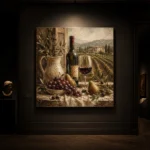 Tuscan Window Wine Wall Art Canvas Print - Image 7