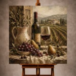Tuscan Window Wine Wall Art Canvas Print - Image 10