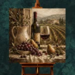 Tuscan Window Wine Wall Art Canvas Print - Image 11