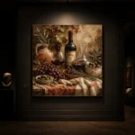 Mediterranean Wine Harvest Wine Wall Art Canvas Print - Image 8