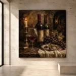 Wine Wall Art wall art print for elegant interiors