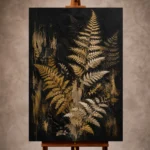 Black & Gold Wall Art wall art print for elegant interiors