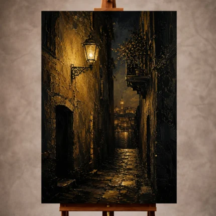 Black & Gold Wall Art wall art print for elegant interiors