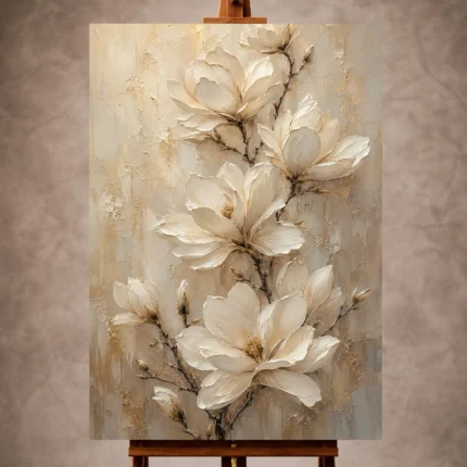 Magnolia Wall Art wall art print for elegant interiors