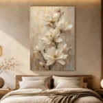Ivory Magnolia Magnolia Wall Art Canvas Print - Image 8