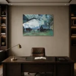 Premium Wall Art Yatay Html Edition – FAMOUS2407002 shown in Room 2