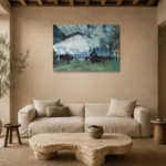 Premium Wall Art Yatay Html Edition – FAMOUS2407002 shown in Room 4