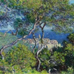 Bordighera by Claude Monet, a living room wall art print for refined interiors