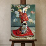 Premium Wall Art Dikey  Html Edition – FAMOUS2407006 shown in Studio Easel