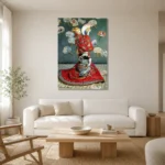 Premium Wall Art Dikey  Html Edition – FAMOUS2407006 shown in Room 1