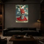 Premium Wall Art Dikey  Html Edition – FAMOUS2407006 shown in Room 3
