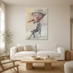 Premium Wall Art Dikey  Html Edition – FAMOUS2407008 shown in Room 1