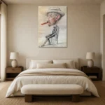 Premium Wall Art Dikey  Html Edition – FAMOUS2407008 shown in Room 5