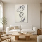 Premium Wall Art Dikey  Html Edition – FAMOUS2407009 shown in Room 1