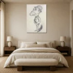 Premium Wall Art Dikey  Html Edition – FAMOUS2407009 shown in Room 5
