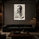 Premium Wall Art Dikey  Html Edition – FAMOUS2407010 shown in Room 3