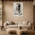 Premium Wall Art Dikey  Html Edition – FAMOUS2407010 shown in Room 4