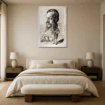 Premium Wall Art Dikey  Html Edition – FAMOUS2407010 shown in Room 5