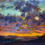 Coucher de soleil by Claude Monet, a living room wall art print for refined interiors