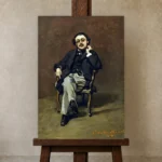 Premium Wall Art Dikey  Html Edition – FAMOUS2407013 shown in Studio Easel