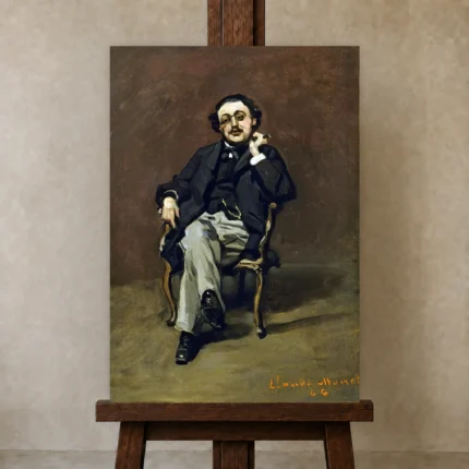 Premium Wall Art Dikey  Html Edition – FAMOUS2407013 shown in Studio Easel