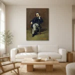 Premium Wall Art Dikey  Html Edition – FAMOUS2407013 shown in Room 1