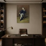 Premium Wall Art Dikey  Html Edition – FAMOUS2407013 shown in Room 2