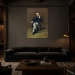 Premium Wall Art Dikey  Html Edition – FAMOUS2407013 shown in Room 3