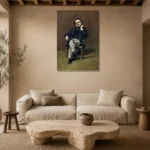 Premium Wall Art Dikey  Html Edition – FAMOUS2407013 shown in Room 4