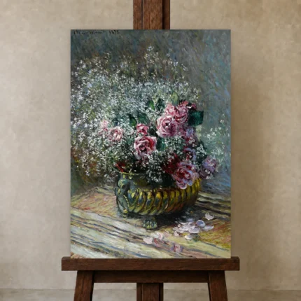 Premium Wall Art Dikey  Html Edition – FAMOUS2407017 shown in Studio Easel