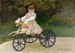 Jean Monet by Claude Monet, a living room wall art print for refined interiors